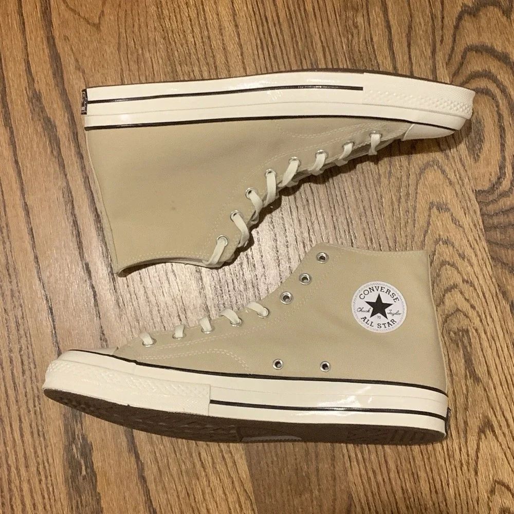 Converse Chuck All Star 70 Canvas High Top Oat Milk Shoes Men's Size 12 A03446C